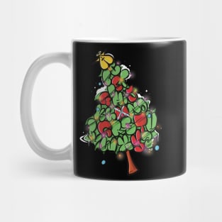 The Alphabet Christmas Tree Mug